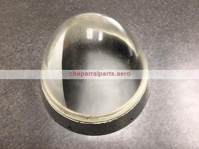 213914-1 lens LH landing light Westwind (as removed)