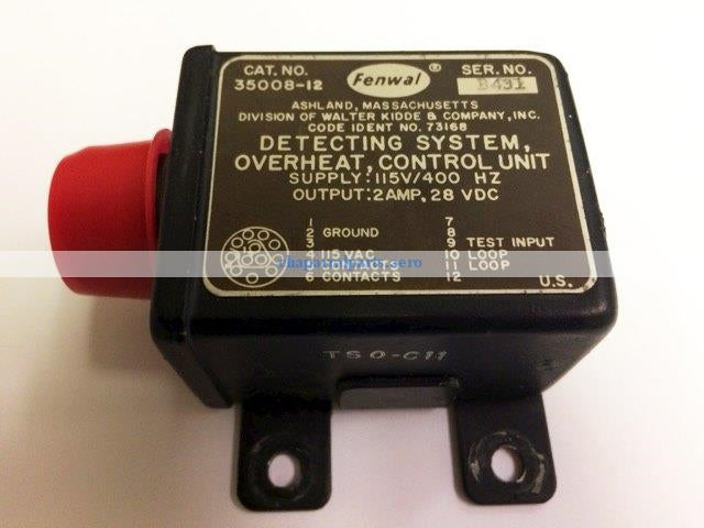 35008-12 overheat control Westwind AS REMOVED