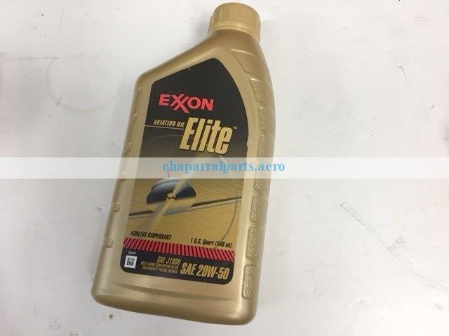 Exxon Elite SAE 20W50 oil quart CLOSE-OUT!